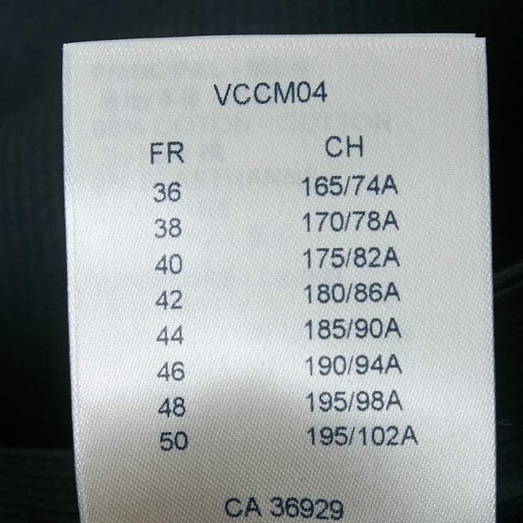 Pre Owned Louis Vuitton Navy Blue Cotton Short XS