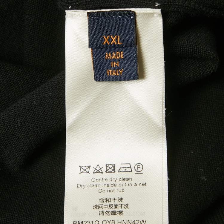 Pre Owned تي شيرت لوي فيتون جيرسي دامير أبيض برقبة مستديرة مقاس صغير