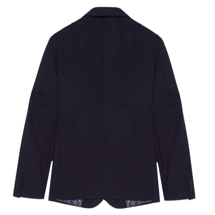 Louis Vuitton Uniforms Navy Blue Wool Slim Blazer XS Louis Vuitton