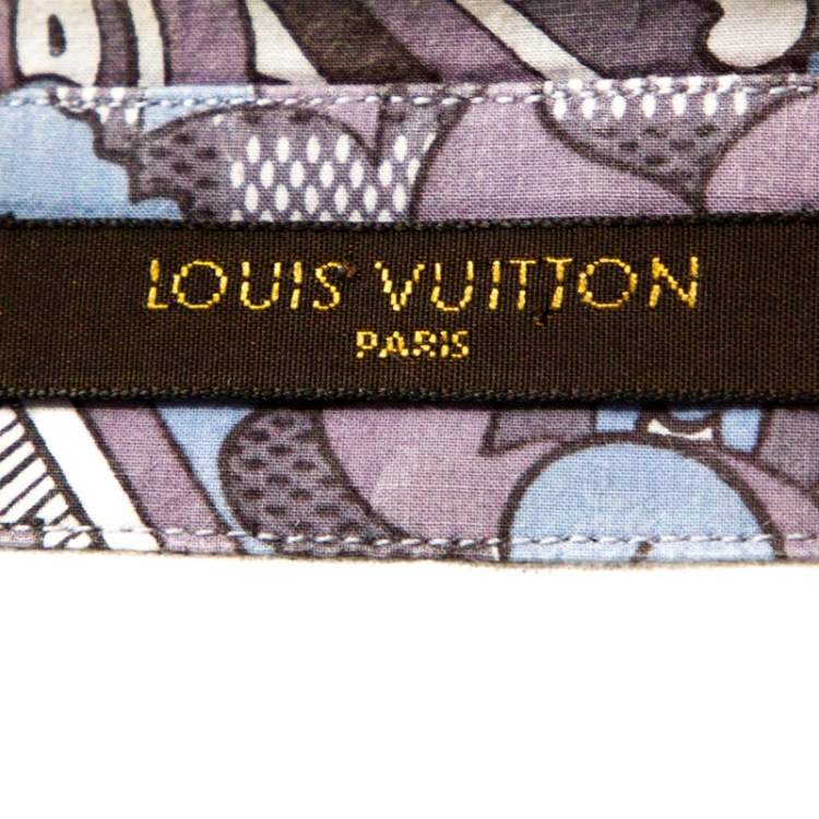 Pre Owned Louis Vuitton Multicolor Paisley Printed Cotton Short Sleeve Shirt XL