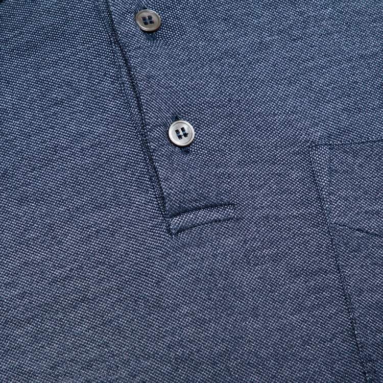 Pre Owned Louis Vuitton Hale Navy Cotton Pique Polo T Shirt M 