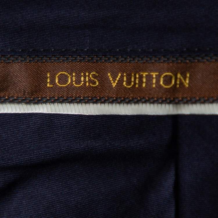 مملوكة مسبقًا Louis Vuitton Beige Cotton Knee Length Shorts XXL