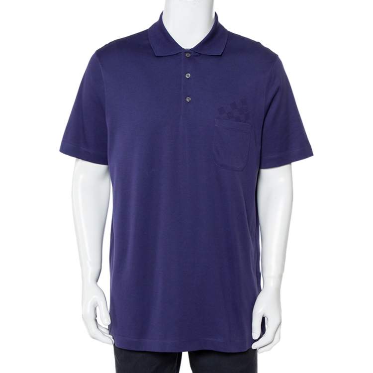 louis vuitton purple shirt