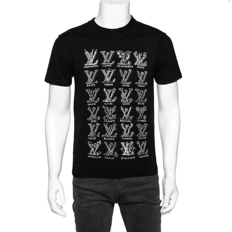 Louis Vuitton Men's LV Floral T-Shirt
