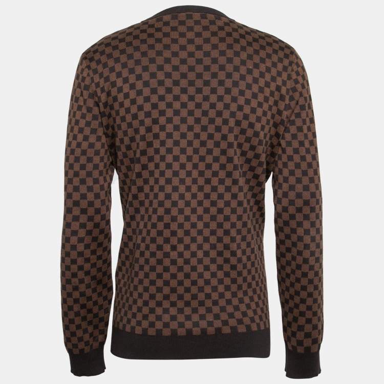 100% Authentic Louis Vuitton Damier Sweater