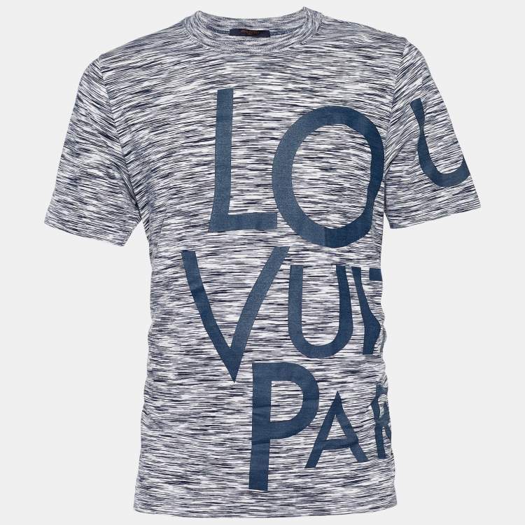 Louis Vuitton Off White Cotton Printed Logo Detail T-Shirt XL Louis Vuitton  | The Luxury Closet