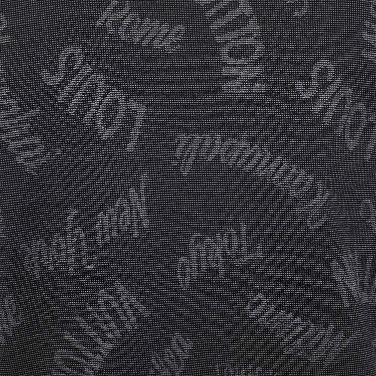 Pre Owned Louis Vuitton Grey Cities Print Cotton Polo T-Shirt L