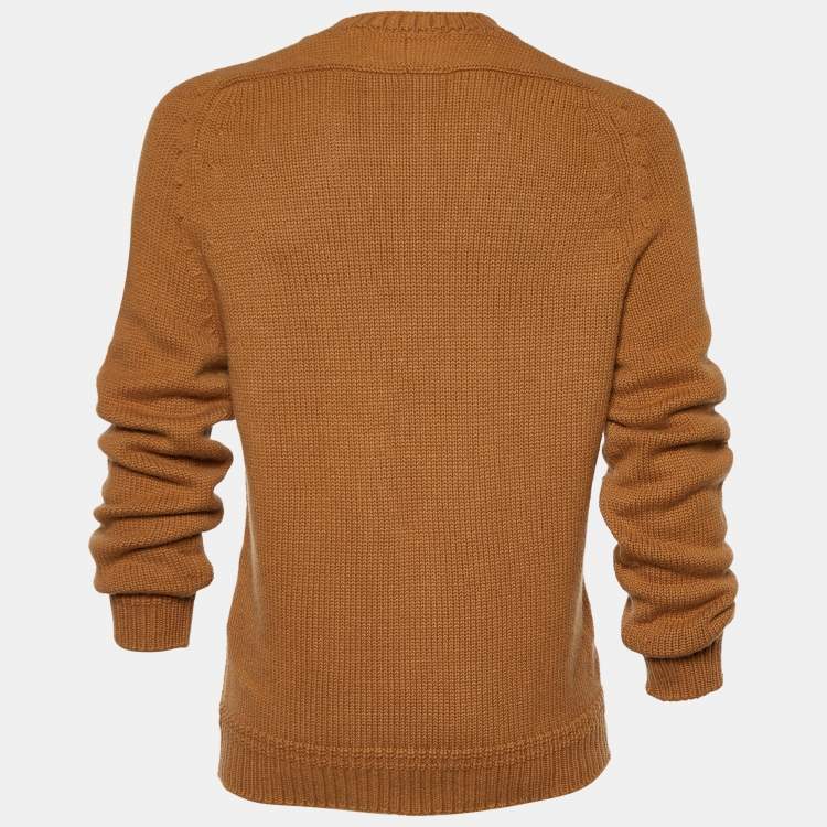 Louis Vuitton Mens Sweaters, Brown, XL