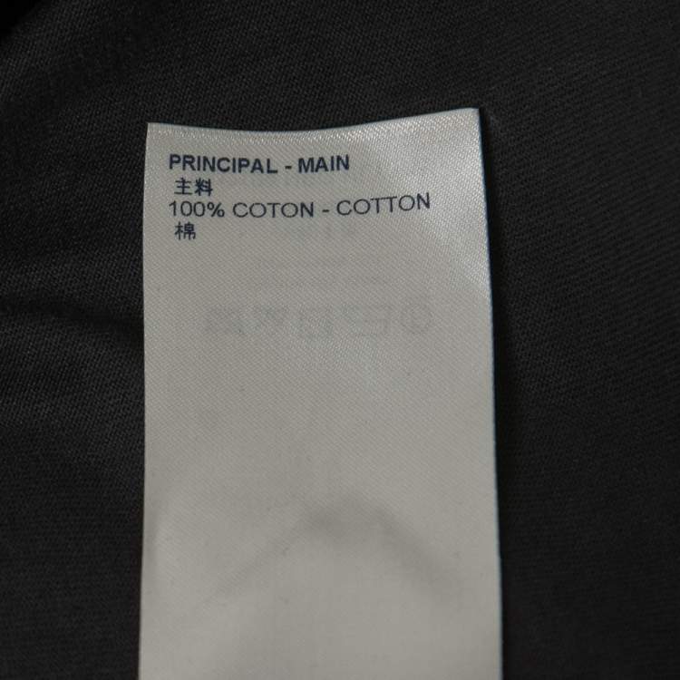مملوكة مسبقًا Louis Vuitton Grey Damier Print Cotton Crewneck T-Shirt 2XL