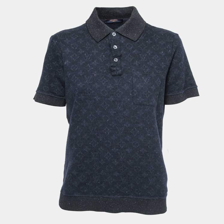 Louis Vuitton Mens Shirts 2023 Ss, Navy, XL