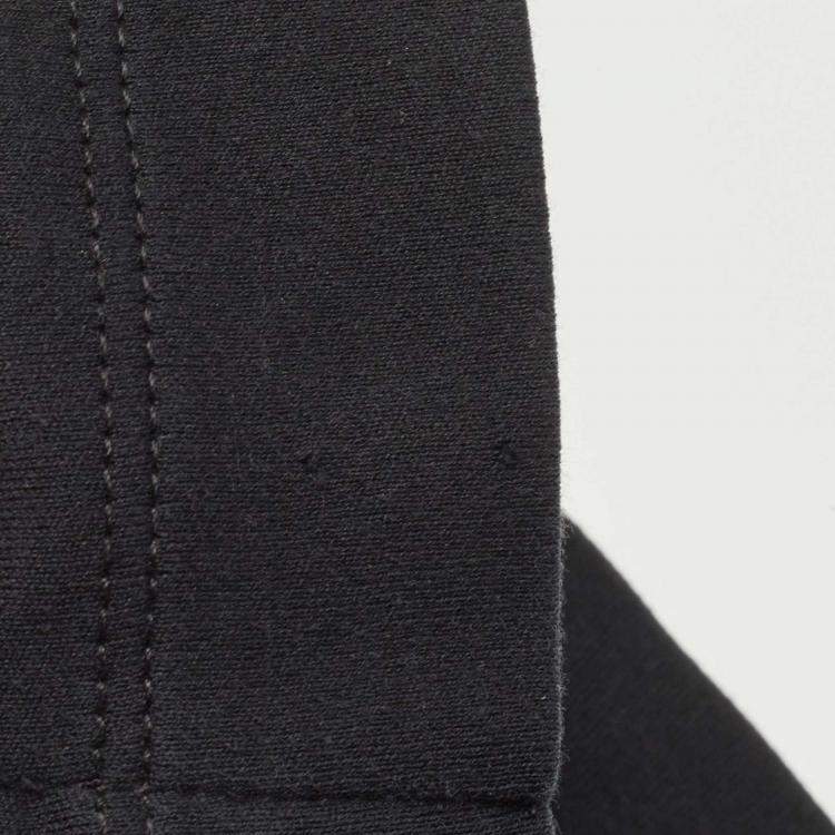 Pre Owned Louis Vuitton Black Cotton Long Sleeve T-Shirt S