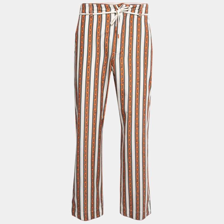 LV Stripe Technical Jersey Flared Pants - Women - Ready-to-Wear
