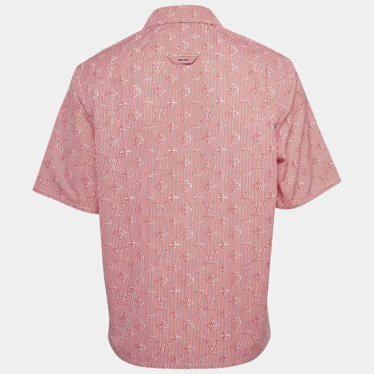 Louis Vuitton, Tops, Louis Vuitton Pink Short Sleeved Shirt