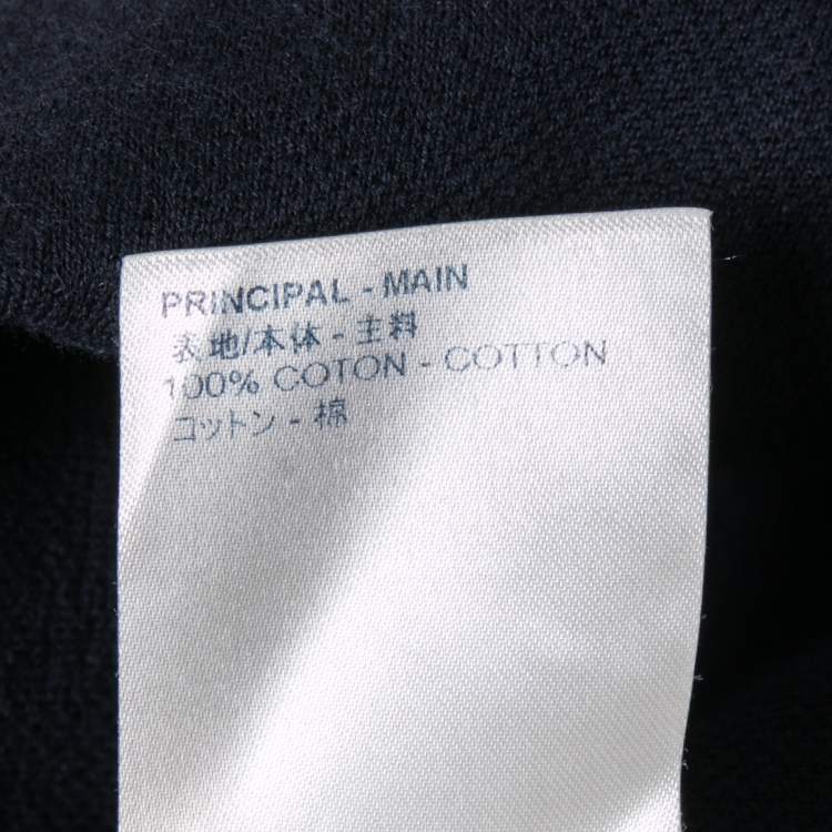 Pre Owned Louis Vuitton Monogram Cotton Crew Neck Half Sleeve T-Shirt M