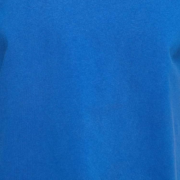 Pre Owned Louis Vuitton Blue Cotton Inside-Out T-Shirt M