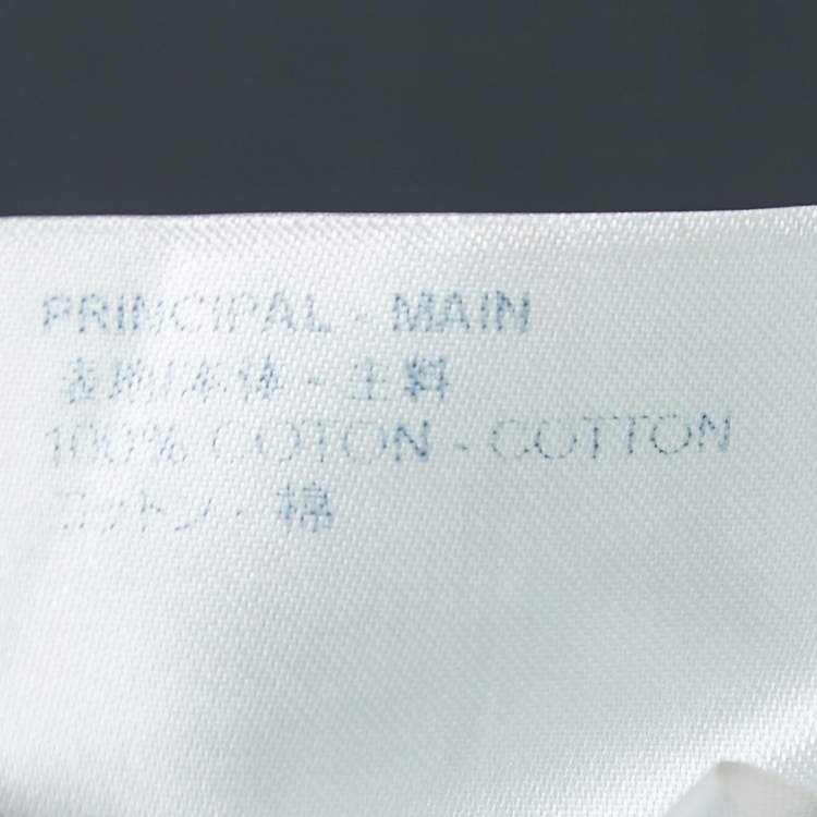Pre Owned Louis Vuitton Grey Cotton Inside-Out T-Shirt M