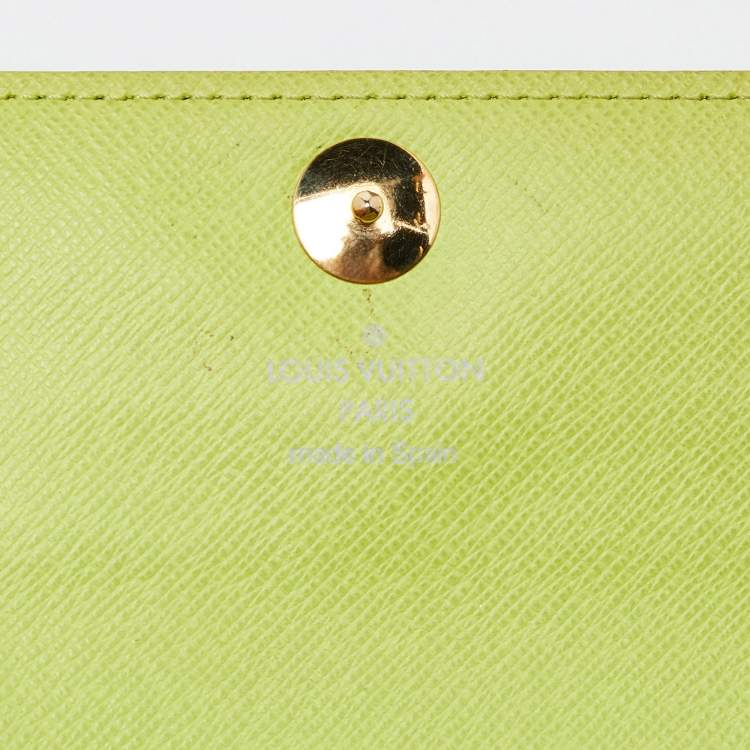 Pre Owned Louis Vuitton Multicolor Monogram Canvas Sarah Continental Wallet