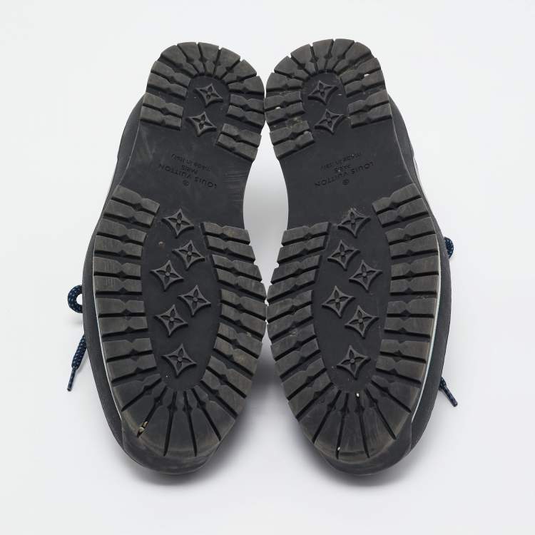 مملوكة مسبقًا Louis Vuitton Multicolor Monogram  Suede and Mesh Chunky Sneakers Size 42