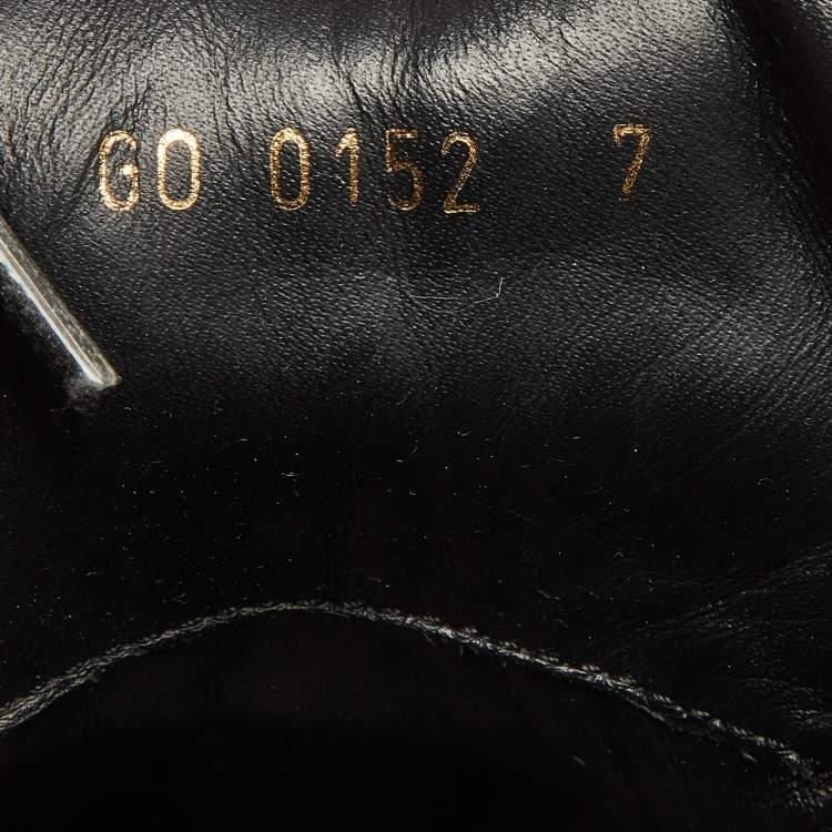 Pre Owned Louis Vuitton Black Canvas and Leather High Top Sneakers Size 41