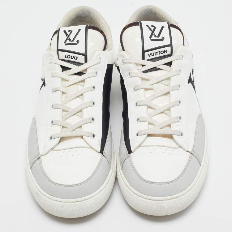 Pre Owned Louis Vuitton Multicolor Leather Charlie Sneakers Size 45