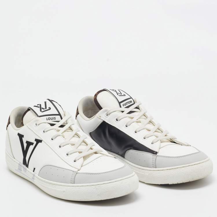 Pre Owned Louis Vuitton Multicolor Leather Charlie Sneakers Size 45