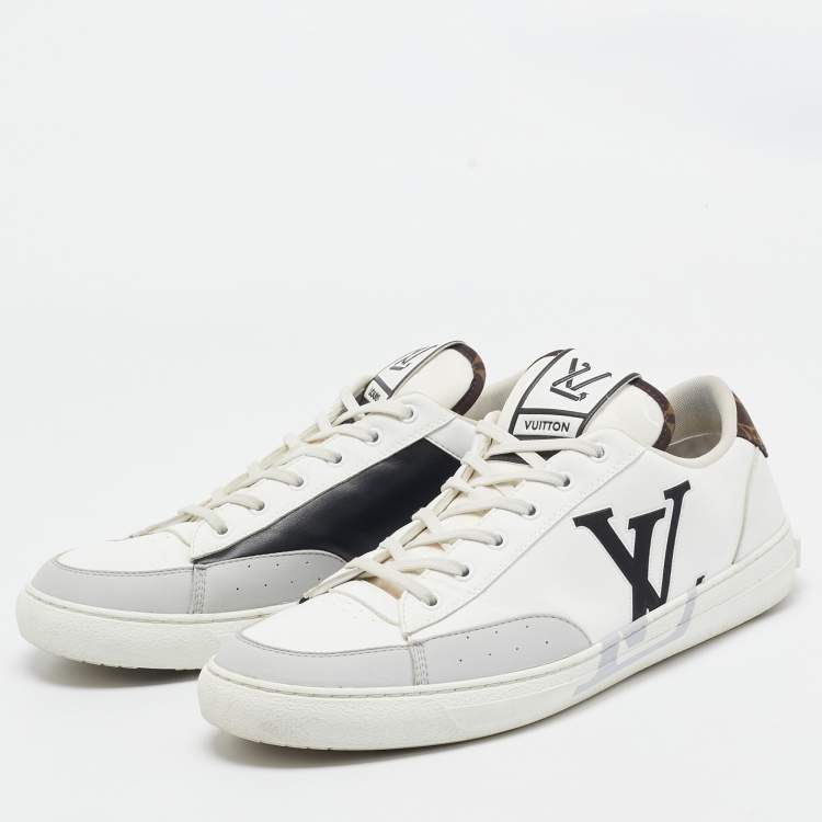 Pre Owned Louis Vuitton Multicolor Leather Charlie Sneakers Size 45