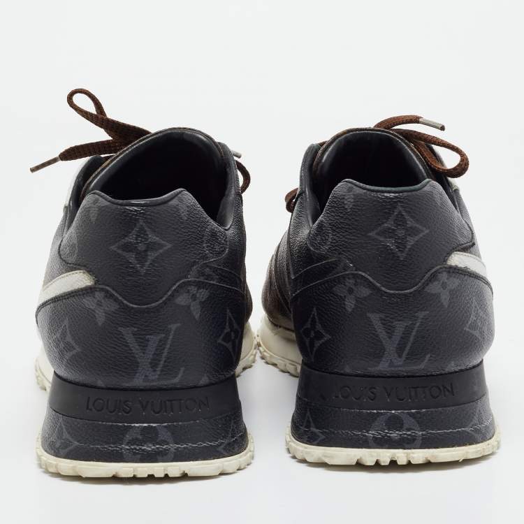 Pre Owned Louis Vuitton Monogram Mix Canvas Run Away Sneakers Size 43