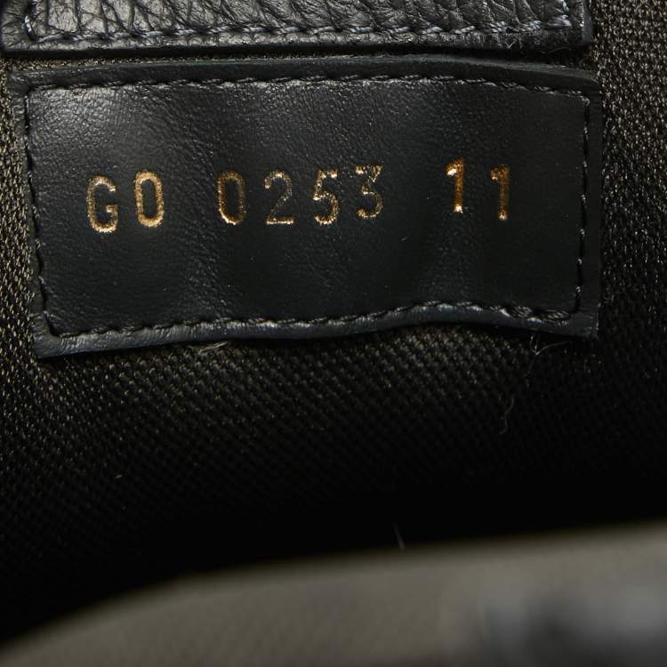 Pre Owned Louis Vuitton Black Leather LV Skate Sneakers Size 45