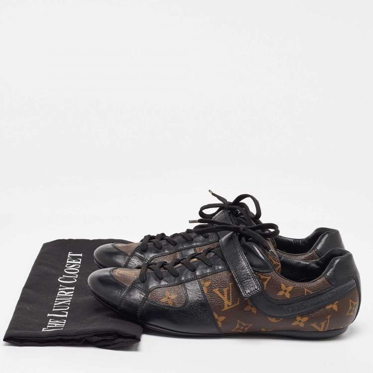 مملوكة مسبقًا Louis Vuitton Monogram Canvas Globe Trotter Low Top Sneakers 42.5