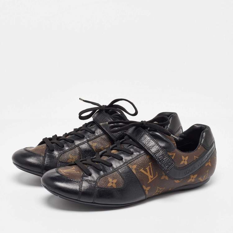 مملوكة مسبقًا Louis Vuitton Monogram Canvas Globe Trotter Low Top Sneakers 42.5