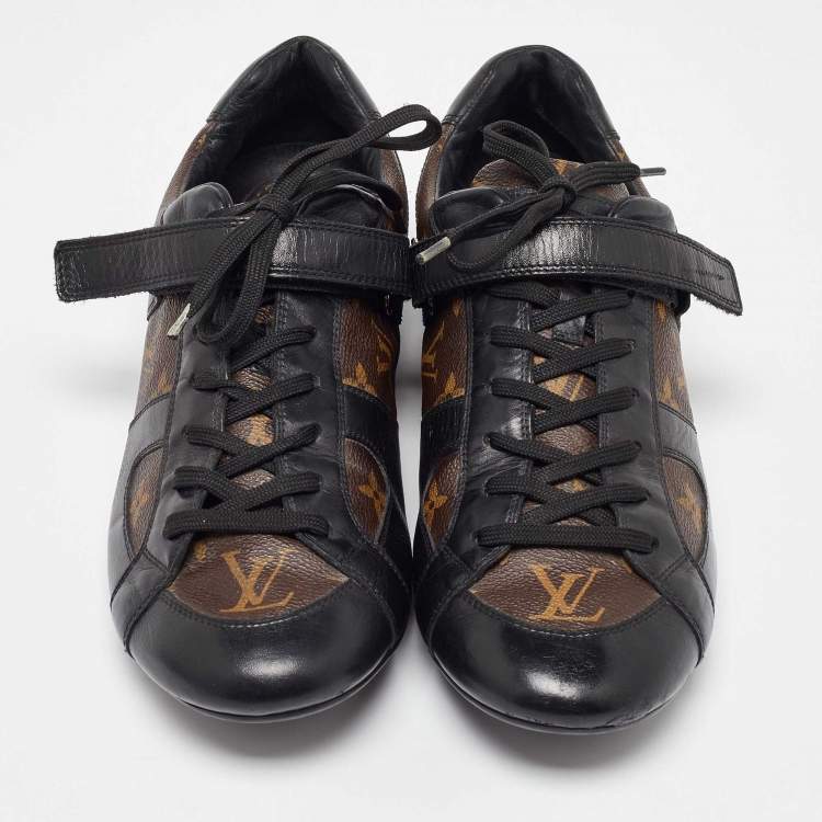 مملوكة مسبقًا Louis Vuitton Monogram Canvas Globe Trotter Low Top Sneakers 42.5