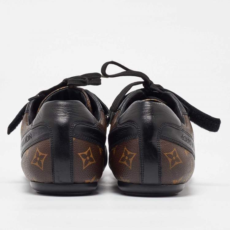 مملوكة مسبقًا Louis Vuitton Monogram Canvas Globe Trotter Low Top Sneakers 42.5