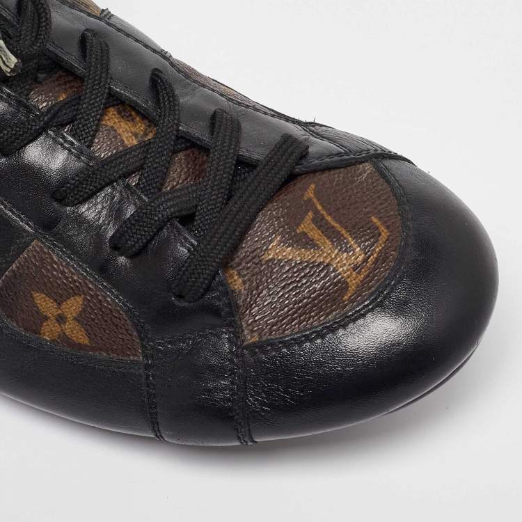 مملوكة مسبقًا Louis Vuitton Monogram Canvas Globe Trotter Low Top Sneakers 42.5