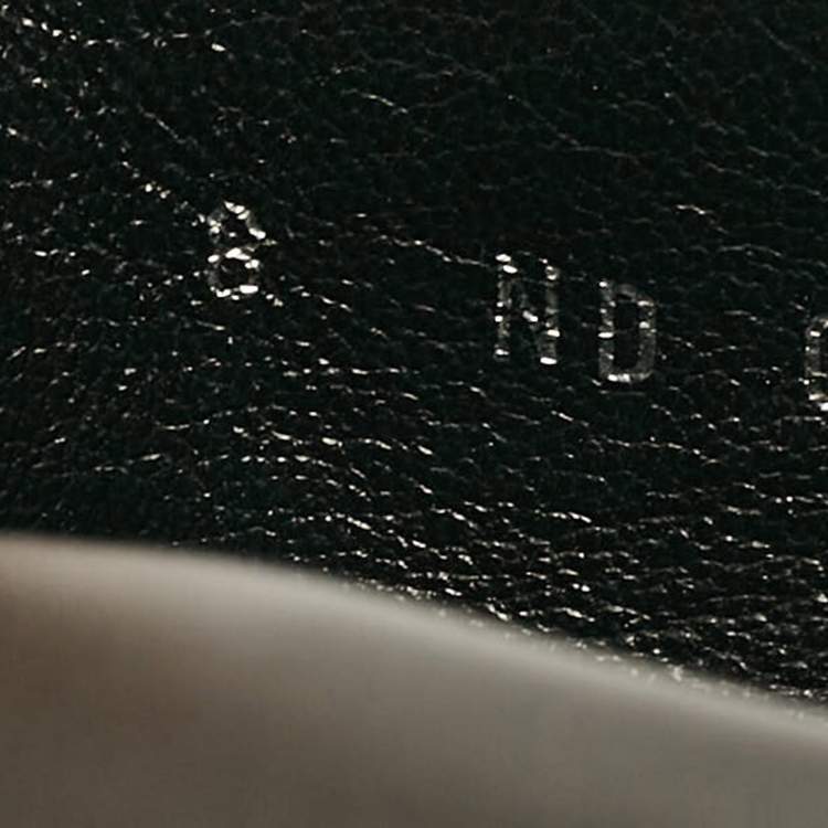 مملوكة مسبقًا Louis Vuitton Black Leather Monte Carlo Loafers Size 42