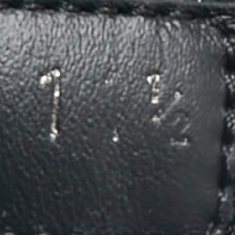 Pre Owned Louis Vuitton Black Suede and Leather LV Trainer Sneakers Size 45.5