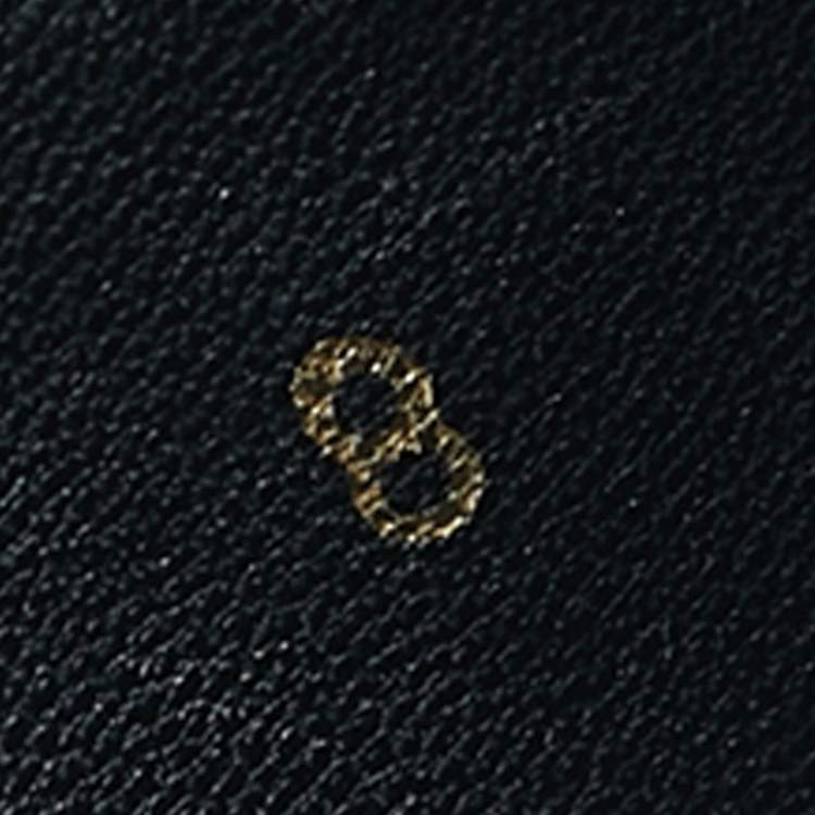 Pre Owned Louis Vuitton Black Monogram Canvas and Leather Mirabeau Flat Slides Size 42