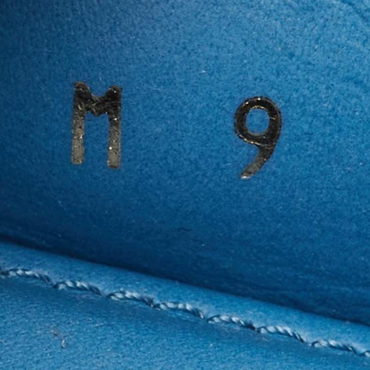 مملوكة مسبقًا Louis Vuitton Size 43 Blue Suede Driver Loafers