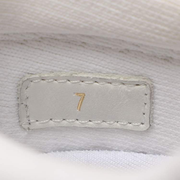 Pre Owned Louis Vuitton VNR Size 41 Green Knit Fabric Low Top Sneakers