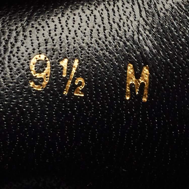 Pre Owned Louis Vuitton Chelsea Size 43.5 Black Ankle Length Boots