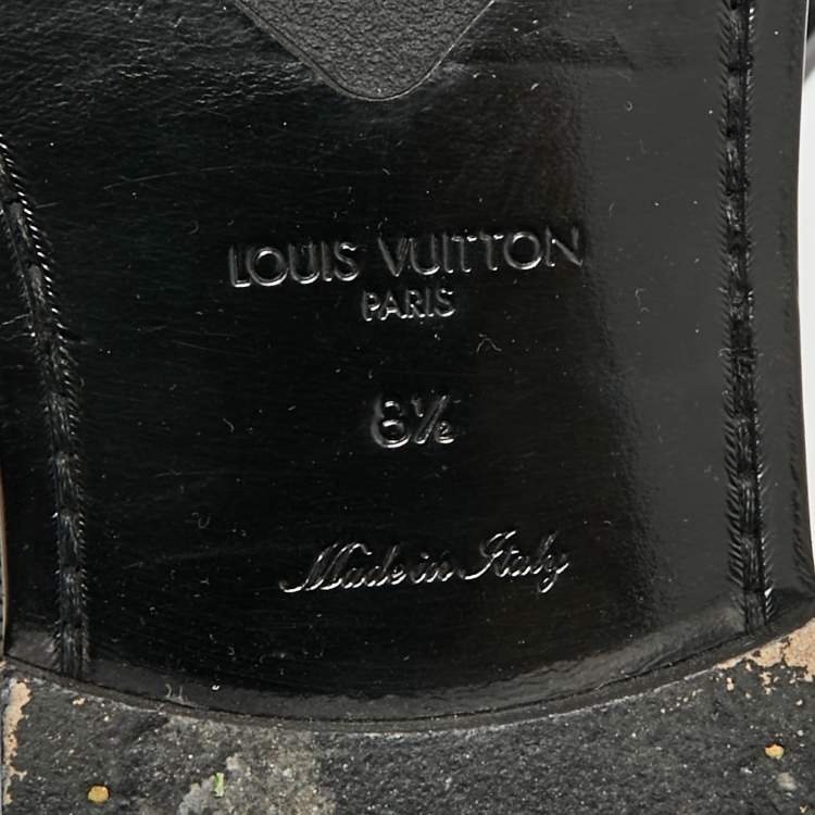 Pre Owned Louis Vuitton Major Size 42.5 Dark Green Epi Leather Slip On Loafers