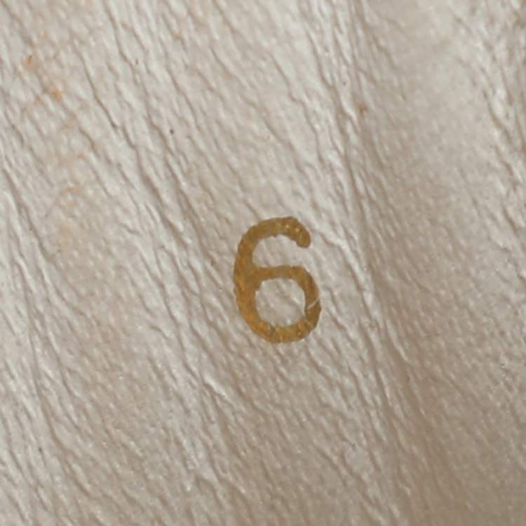 Pre Owned Louis Vuitton Size 40 Brown Canvas and Leather Low Top Sneakers