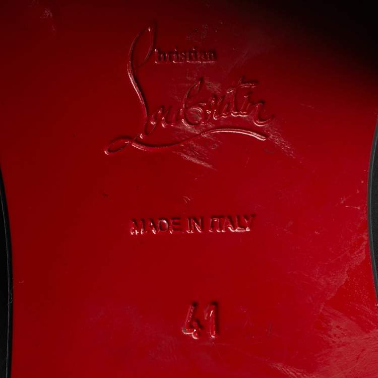 مملوكة مسبقًا Louis Vuitton Greggo Size 41 Black Leather Oxfords