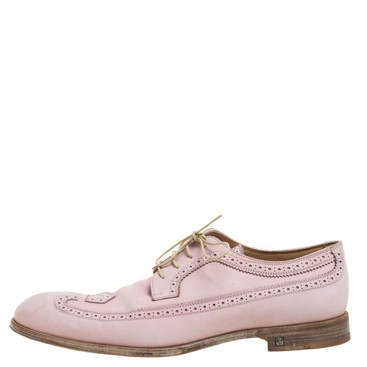 Blush on sale pink brogues