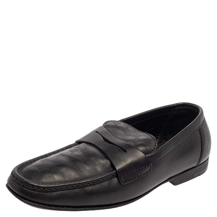 Louis Vuitton Moccasin Black Casual Shoes for Men