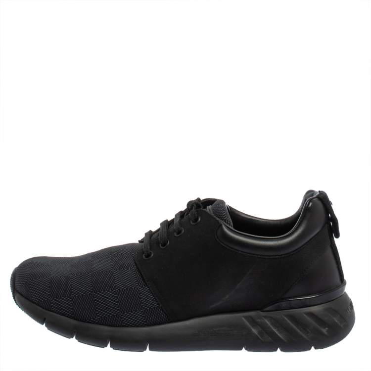 Louis Vuitton Black Damier Nylon and Fastlane Sneakers Size 40 Louis Vuitton | TLC