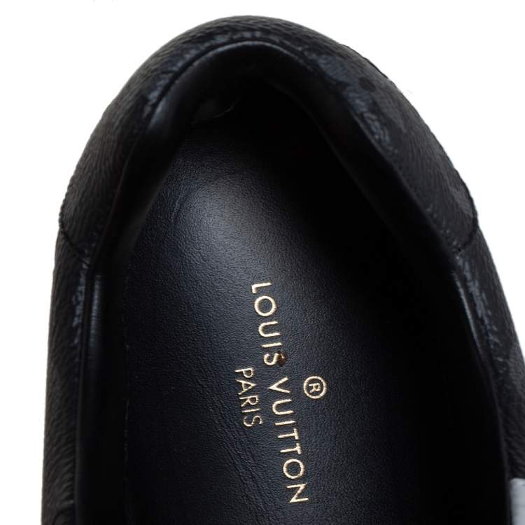 Pre Owned Louis Vuitton Tricolor Monogram Canvas Run Away Low Top Sneakers Size 41