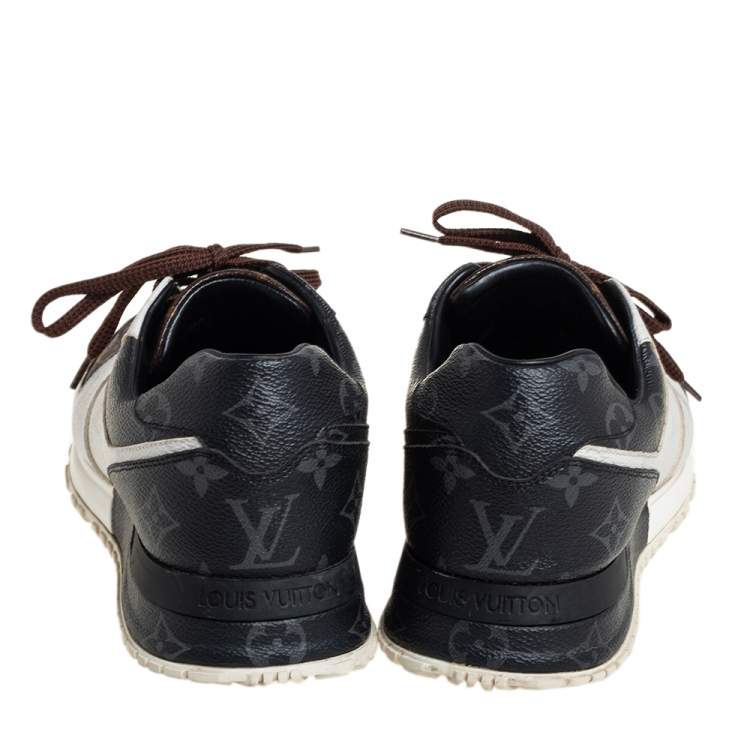 Pre Owned Louis Vuitton Tricolor Monogram Run Away Sneakers Size 41