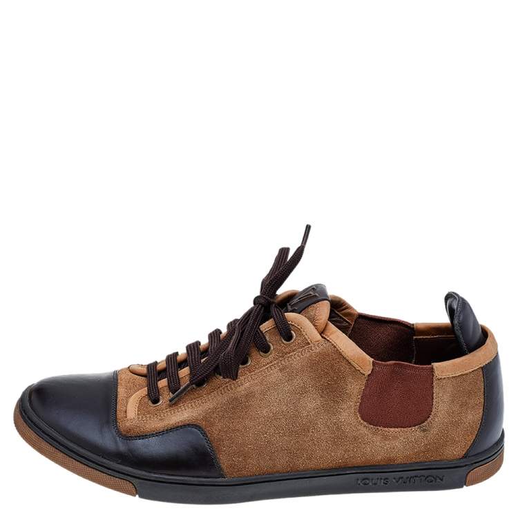 Louis Vuitton, Shoes, Men Louis Vuitton Leather And Suede Shoes