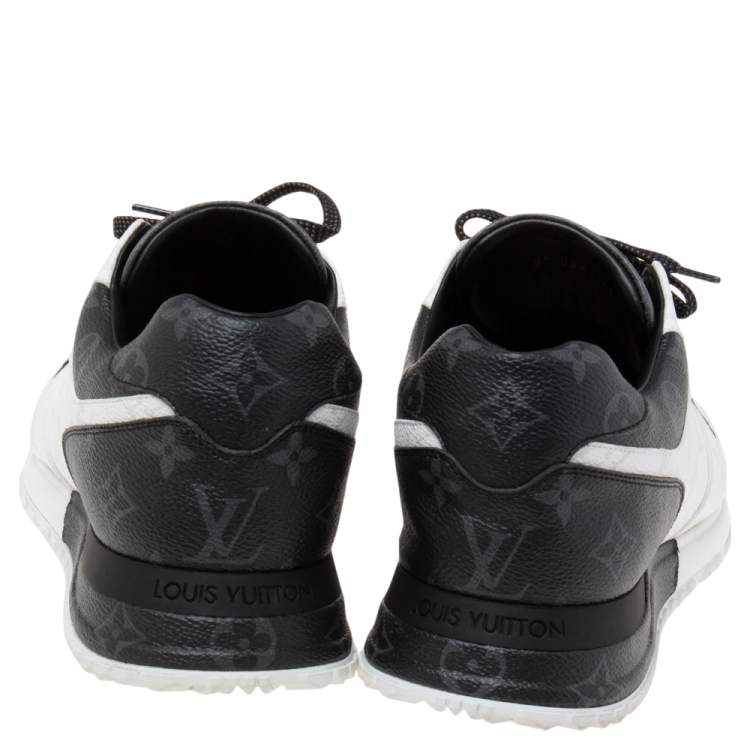 Pre Owned Louis Vuitton Tricolor Monogram Canvas Run Away Sneakers Size 45