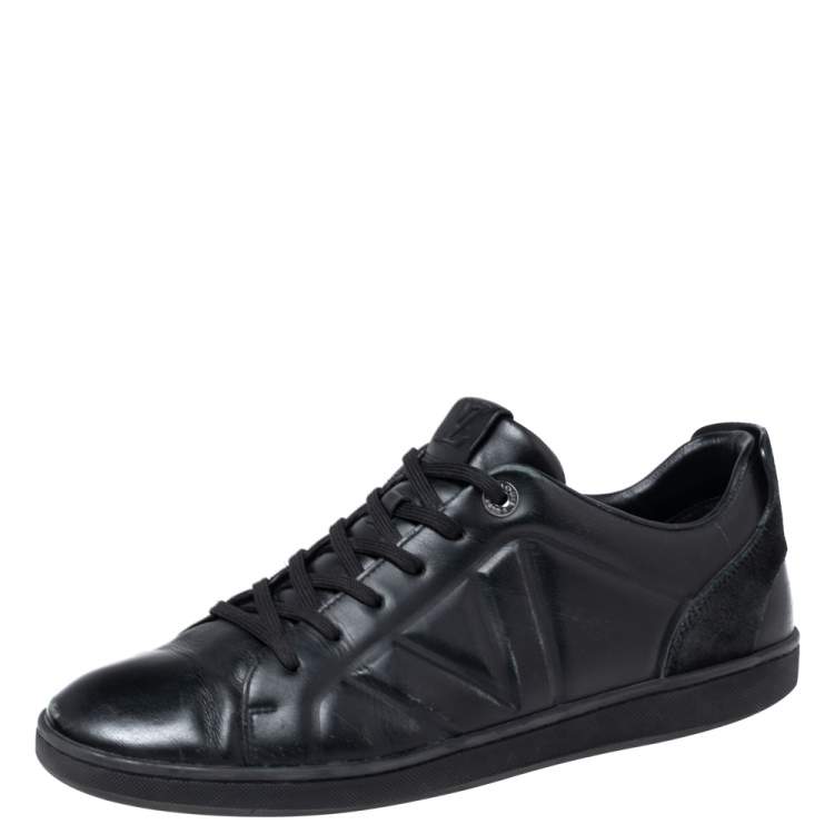 Louis Vuitton Black Fuselage Men's Sneakers 43 – The Closet